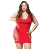 Naughty Girl Ladies Marie Dress Red Q/S