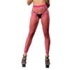 Naughty Girl Mesh Sexy Leggings Pink O/S