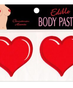 Edible Body Pasties Cinnamon Hearts