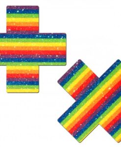 Pastease Glitter Rainbow Plus Pasties