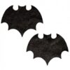 Pastease Bats Black Bat Pasties O/S