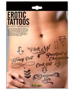 Erotic Tattoos Assorted Pack