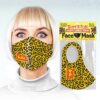 Super Fun Party Animal Print Mask