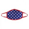 Neva Nude Murica Usa Blue Star Mask W/100% Cotton Liner Red Md