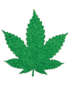 Peekaboos Mary Jane Pasties Green 2 Pairs