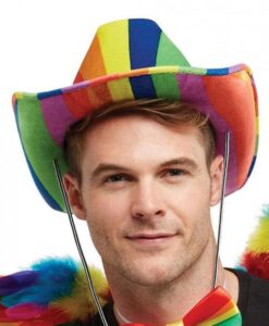 Rainbow Stetson Hat