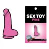 Wood Rocket Sex Toy Pink Dildo Pin