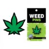 Wood Rocket Weed Pot Leaf Pin