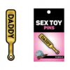 Wood Rocket Sex Toy Daddy Paddle Pin