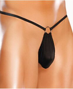 Male Power G-String With Front Ring OS Underwear