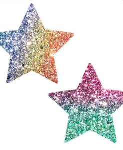Neva Nude Pasty Starry Nights Glitter Multicolor