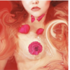 Neva Nude Pasties Enchanted Red Rose Glitter Velvet
