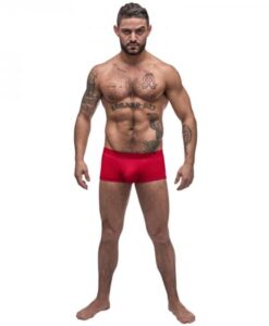 Male Power Pure Comfort Modal Wonder Short Red Large