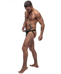 Male Power Grip & Rip Rip Off Jock Black Lx