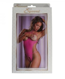 Ms Mesh Cupless & Crotchless Teddy Pi Sm