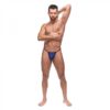 Mp Diamond Mesh Posing Strap Nav 1sz
