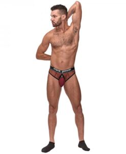 Mp Cock Pit Net Cock Ring Thong Bur Lx