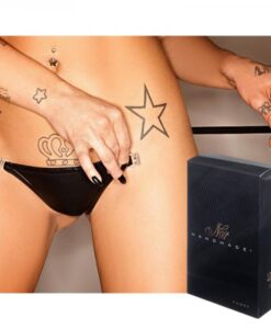 Noir Handmade Panties Open On Side L