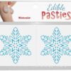 Edible Body Snowflakes Pasties Wintermint