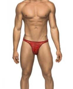 Male Power Bong Thong Red S/M