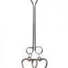 Bijoux De Cli Clit Clamp Double Loop Heart Charms