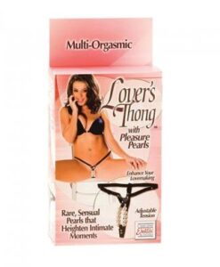 Lover's Thong  with Pleasure Pearls