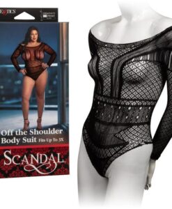 Scandal Plus Size Off The Shoulder Body Suit
