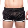 Prowler Red Leather Sport Shorts Wht Xl