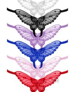 Butterfly Crotchless Pearl 12pk Os Asst