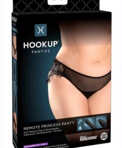 Hookup Panties Remote Princess Qs Blk