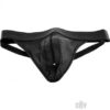 Rouge Zip Lux Jock Black Xl