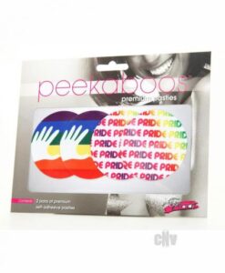 Peekaboo Pride Circles Rainbow