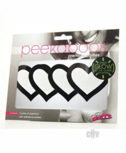 Peekaboo Glow In The Dark Hearts