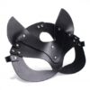Naughty Kitty Cat Mask Black O/S