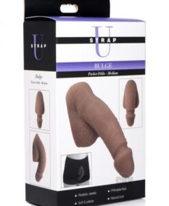 Strap U Bulge Packer Dildo Medium