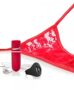 My Secret Remote Control Vibrating Panty Red O/S