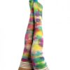 Kix'ies Gilly Tie Die Thigh High Bright Color D