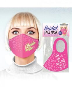 Bride To Be Face Mask - Pink
