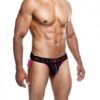 Male Basics Neon Jockstrap Coral Lg