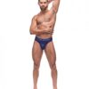Diamond Mesh Bong Thong Blue L/xl