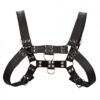 Shots Uomo Chest Bulldog Harness Small/medium - Black