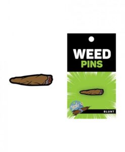 Wood Rocket Weed Blunt Pin - Brown