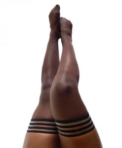 Kixies Marissa Sheer Brown Size D