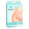 Hookup Remote Bow-tie G-string White Fits Size Xl-xxl