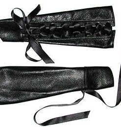 Lace Up Gauntlet w/ Ribbon