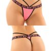 Vibes Sexy Bitch Panty & Thong 2pk L/xl