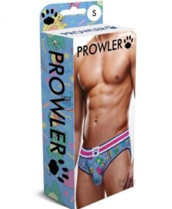 Prowler Beach Bears Brief Lg Blue