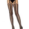 Scale Net Suspender Hose Os Black