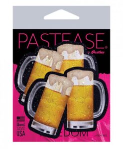 Pastease Premium Clinking Beer Mugs - Yellow O/s
