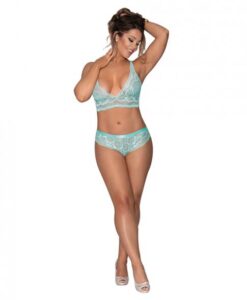 Seabreeze Strappy Back Cami & Short Turquoise S/m